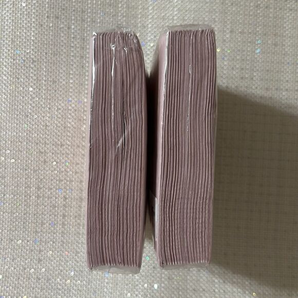 HELLO KITTY Pink White Orange Black Pumpkin Spice Fall Square Beverage Napkins - Picture 4 of 8